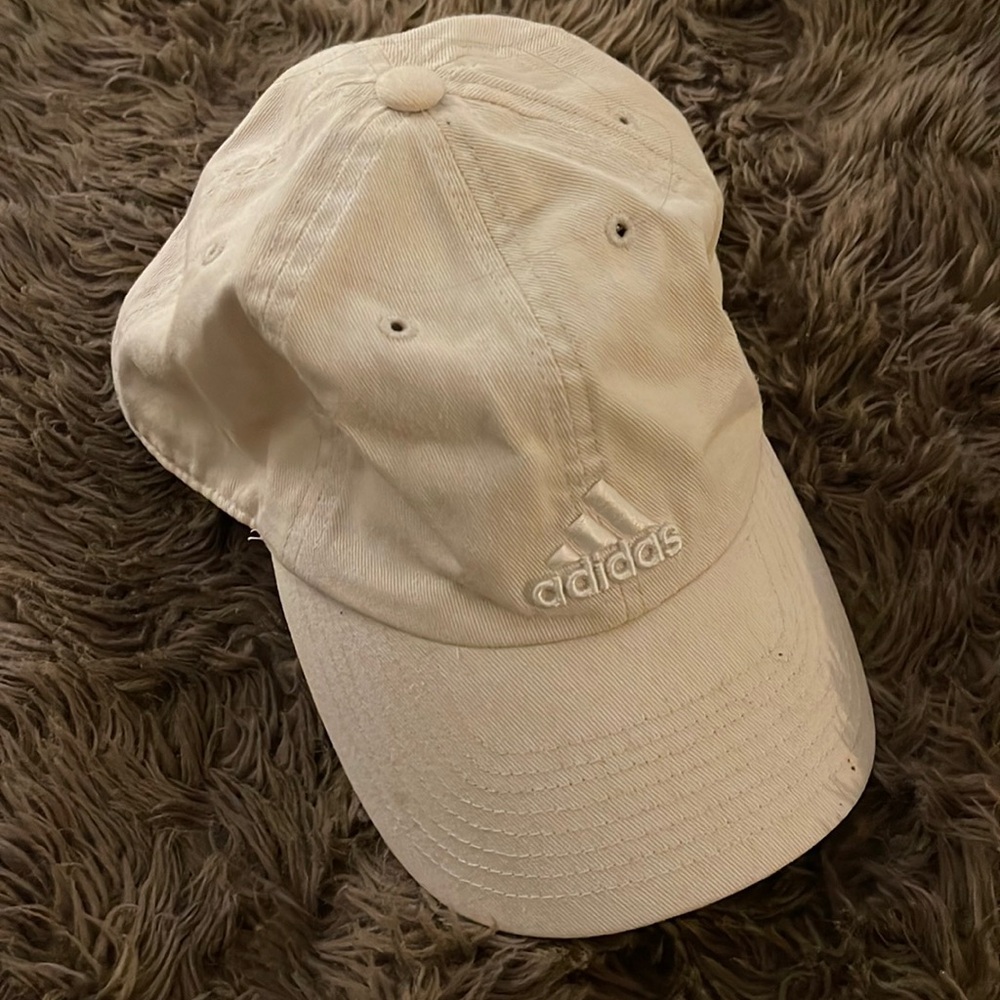 White adidas cap